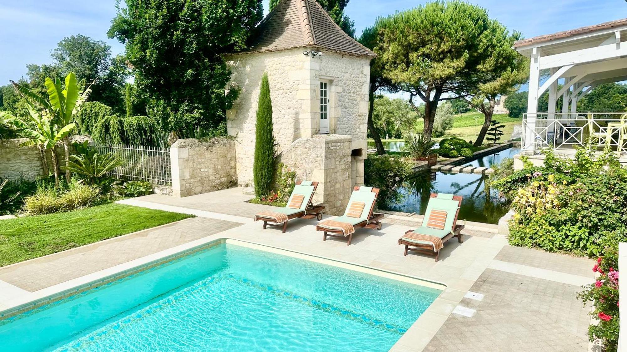 Chateau De Lafont Suites Saint-Vivien  Extérieur photo